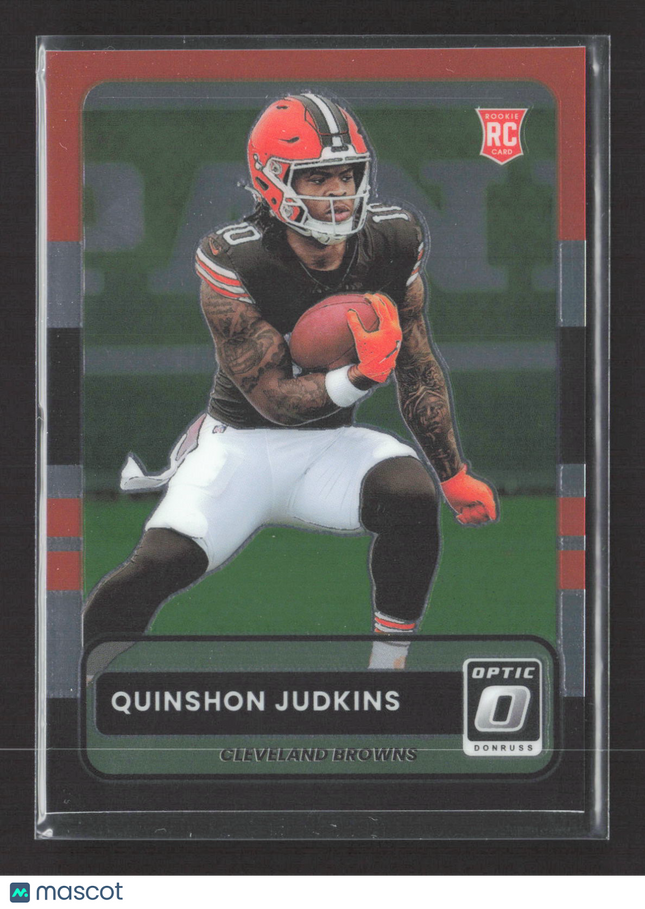 2025 Panini Donruss Optic Football Quinshon Judkins #12 RC