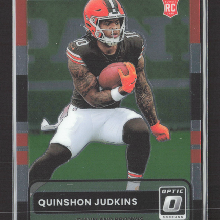 2025 Panini Donruss Optic Quinshon Judkins #12 RC