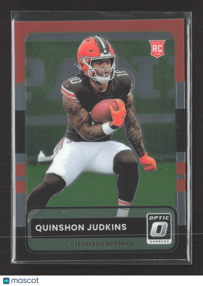 2025 Panini Donruss Optic Quinshon Judkins #12 RC