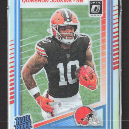 2025 Panini Donruss Optic Football Quinshon Judkins #252