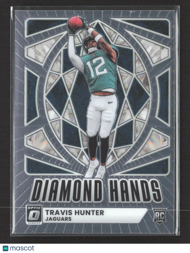 2025 Panini Donruss Optic Diamond Hands Travis Hunter #1 RC