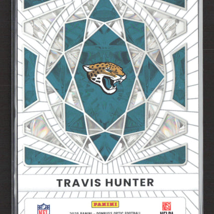 2025 Panini Donruss Optic Diamond Hands Travis Hunter #1 RC