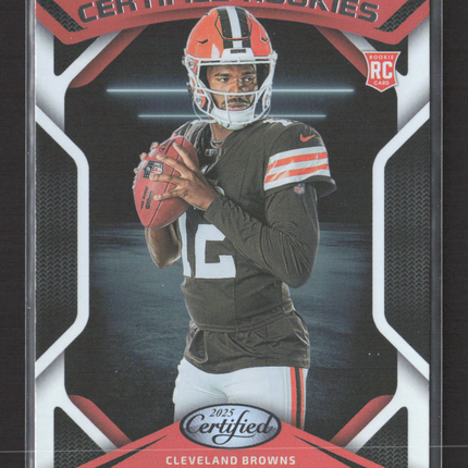 2025 Panini Certified Football Shedeur Sanders #CRK-SSS RC