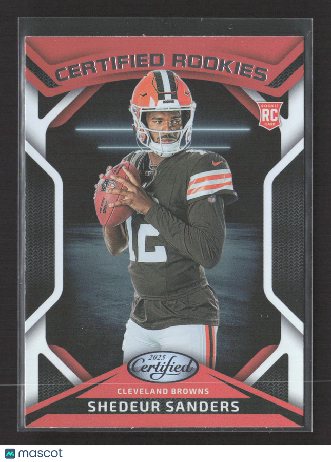 2025 Panini Certified Football Shedeur Sanders #CRK-SSS RC