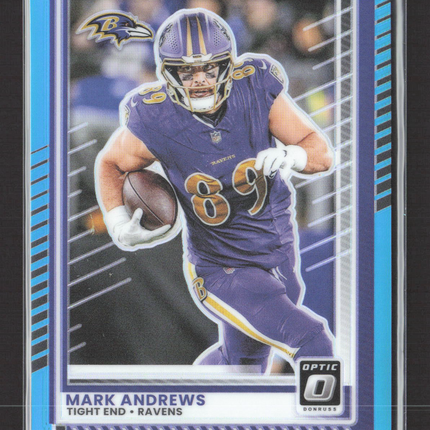 2025 Panini Donruss Optic Prizm Mark Andrews #199 Blue 175/349