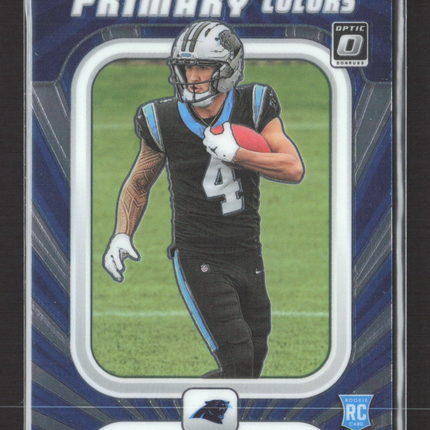 2025 Panini Donruss Optic Primary Colors Tetairoa McMillan #7 RC