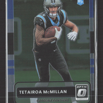2025 Panini Donruss Optic Football Tetairoa McMillan #11 RC