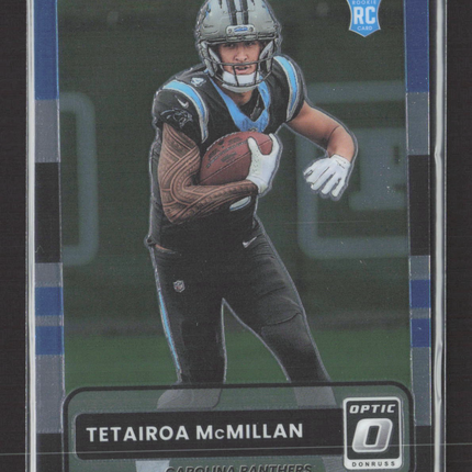 2025 Panini Donruss Optic Tetairoa McMillan #11 Blue RC
