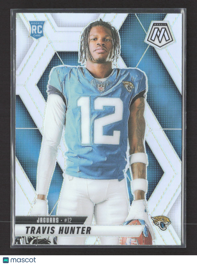 2025 Panini Mosaic Travis Hunter #279 RC silver