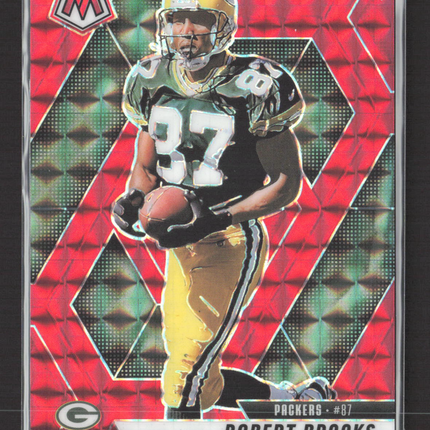2025 Panini Mosaic Prizm Robert Brooks #6 Red