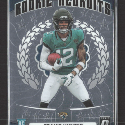 2025 Panini Donruss Optic Rookie Recruits Travis Hunter #3 RC