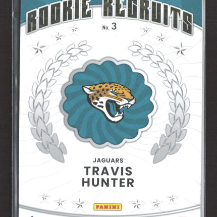 2025 Panini Donruss Optic Rookie Recruits Travis Hunter #3 RC