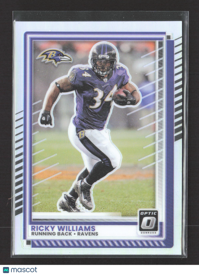 2025 Panini Donruss Optic Football Ricky Williams #126 silver