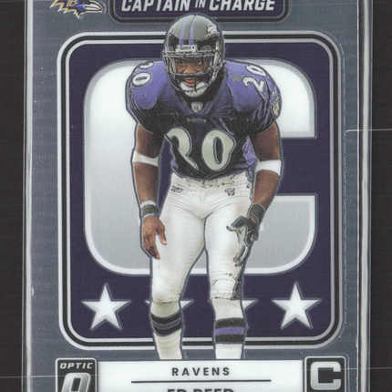 2025 Panini Donruss Optic Captain in Charge Ed Reed #10