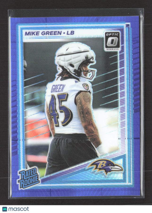 2025 Panini Donruss Optic Mike Green #250 blue