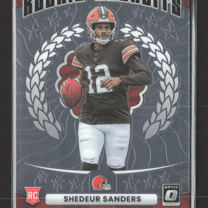 2025 Panini Donruss Optic Rookie Recruits Shedeur Sanders #20 RC