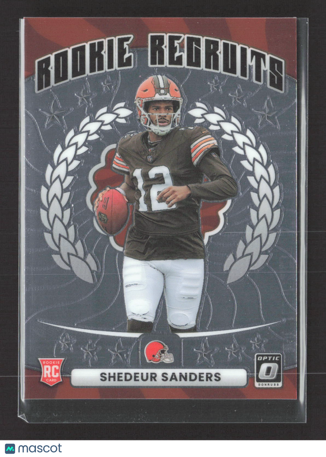 2025 Panini Donruss Optic Rookie Recruits Shedeur Sanders #20 RC