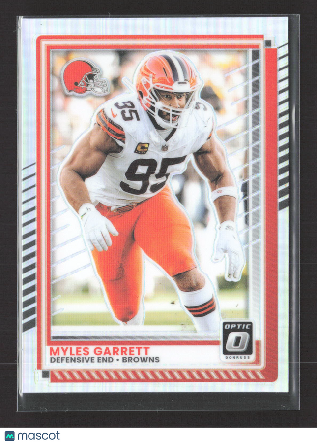 2025 Panini Donruss Optic Prizm Myles Garrett #158 holo