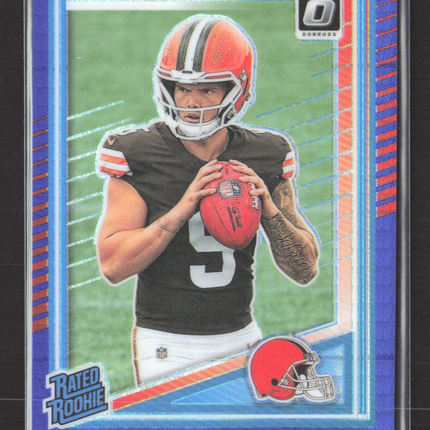 2025 Panini Donruss Optic Prizm Dillon Gabriel #263 Blue