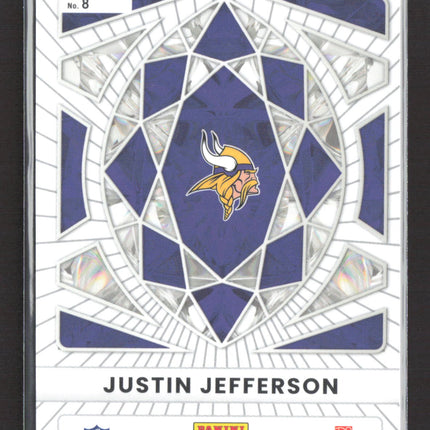 2025 Panini Donruss Optic Diamond Hands Justin Jefferson #8