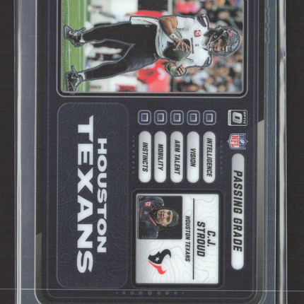 2025 Panini Donruss Optic Passing Grade C.J. Stroud #9