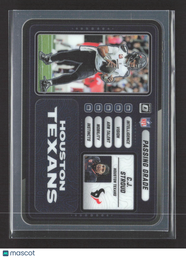 2025 Panini Donruss Optic Passing Grade C.J. Stroud #9