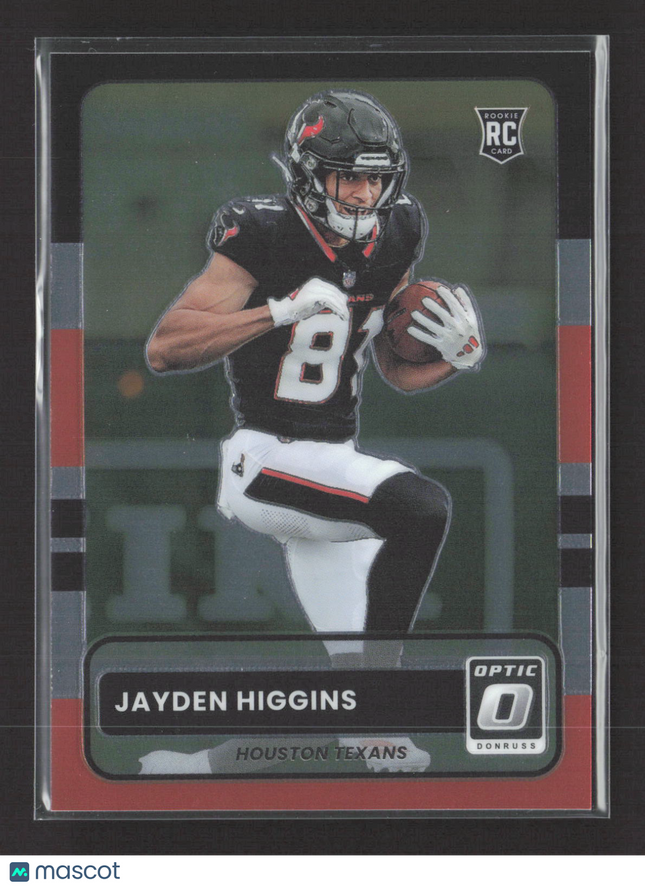 2025 Panini Donruss Optic Football Jayden Higgins #13 RC