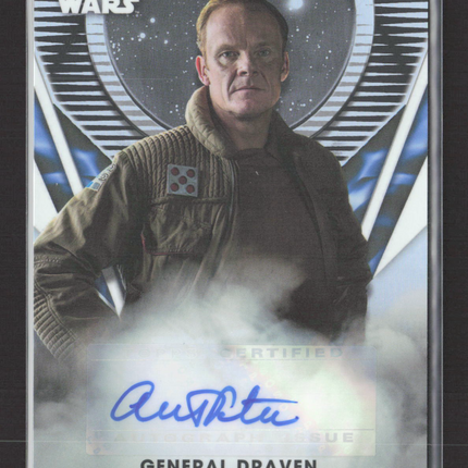 2016 Topps Star Wars Rogue One Alistair Petrie Authentic Autograph #A-AP