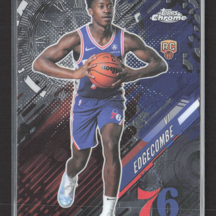 2025 Topps Chrome Go Time VJ Edgecombe #GT-18 RC