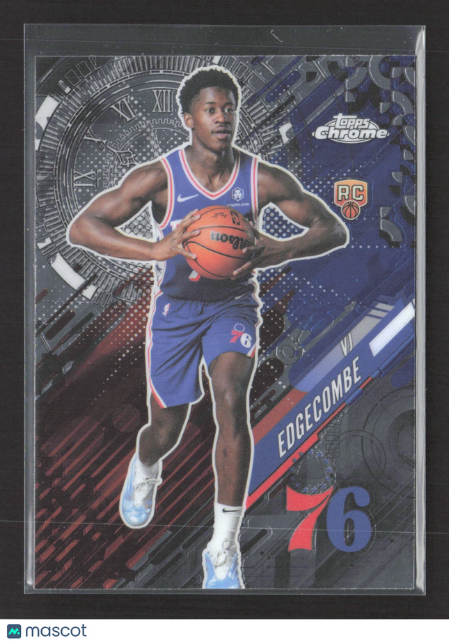 2025 Topps Chrome Go Time VJ Edgecombe #GT-18 RC