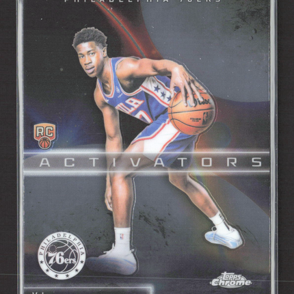 2025 Topps Chrome Activators VJ Edgecombe #AC-13 RC