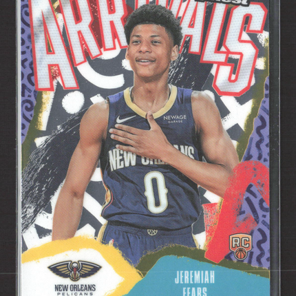 2026 Topps Finest Arrivals Jeremiah Fears #A-7 RC