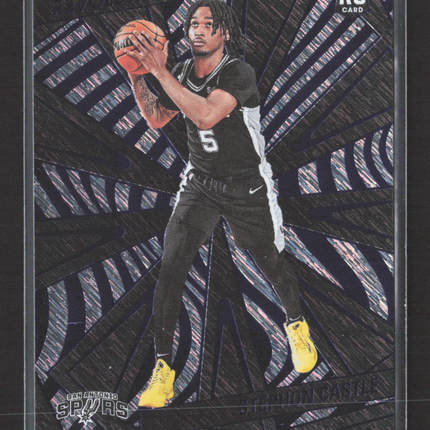 2025 Panini Revolution Stephon Castle #116 Storm RC