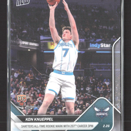 2026 Topps Now Kon Knueppel #184 RC