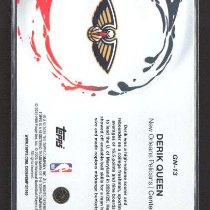 2025 Topps Generation Now Derik Queen #GN-13 RC
