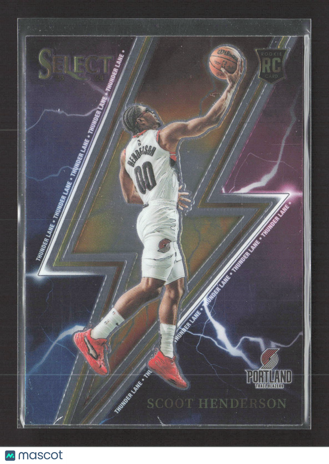 2024 Panini Select Thunder Lane Scoot Henderson #15 RC