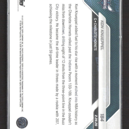 2026 Topps Now Kon Knueppel #184 RC