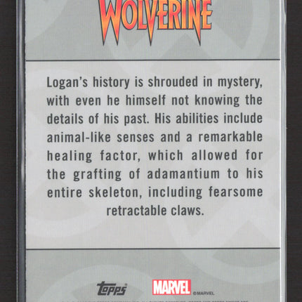 2025 Topps Finest Marvel #RI-4 Wolverine Refractor