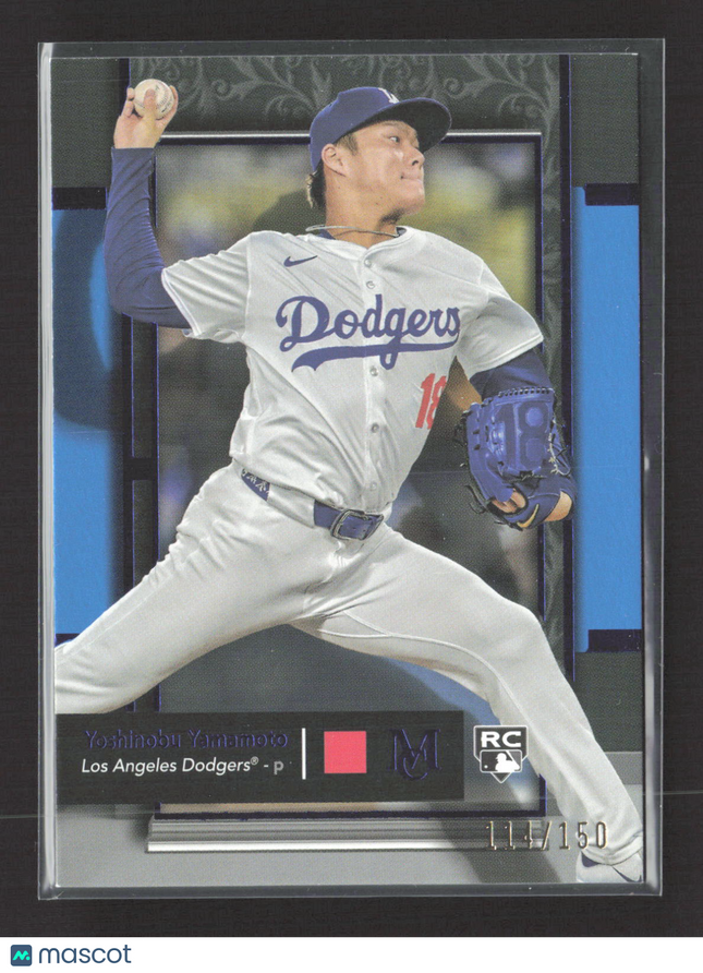 2024 Topps Museum Collection Yoshinobu Yamamoto #9 114/150 RC