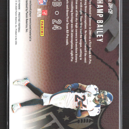 2020 Panini Prestige Gridiron Heritage Champ Bailey #GH-CB Jersey