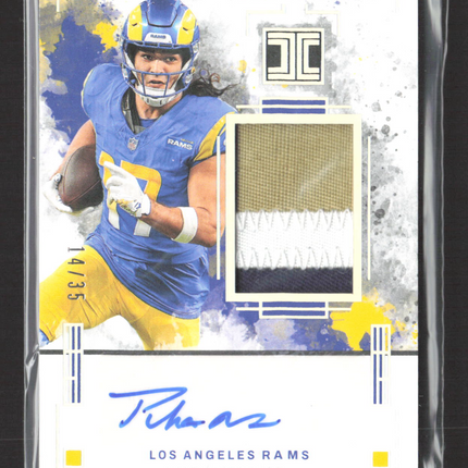 2025 Panini Impeccable Elegance Puka Nacua #EVPA-PNA Patch auto 14/35