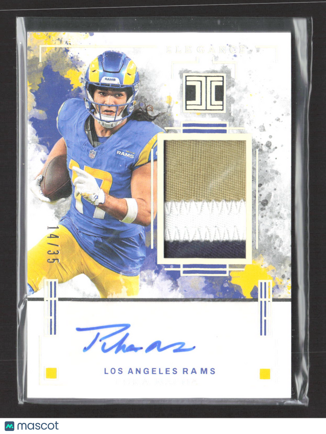 2025 Panini Impeccable Elegance Puka Nacua #EVPA-PNA Patch auto 14/35