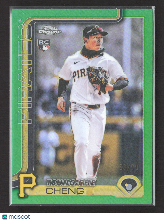 2025 Topps Chrome Tsung-Che Cheng #USC74 Green RC 95/99