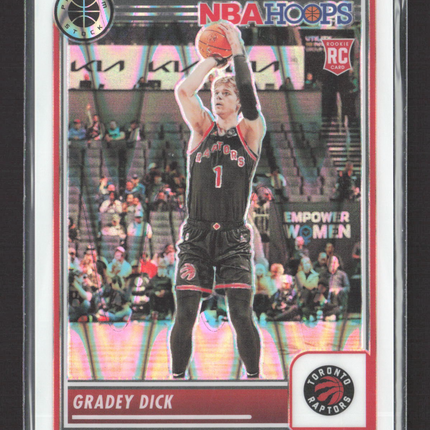 2024 Panini NBA Hoops Premium Stock Gradey Dick #251 RC White Shock /75