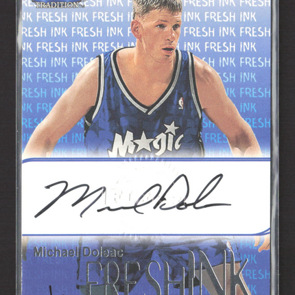 1999 Fleer Tradition Fresh Ink Michael Doleac Auto /400