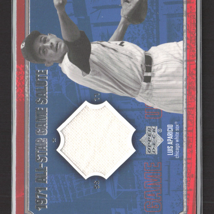 2001 Upper Deck All-Star Game Salute Luis Aparicio #AS-LA Game-Used Jersey