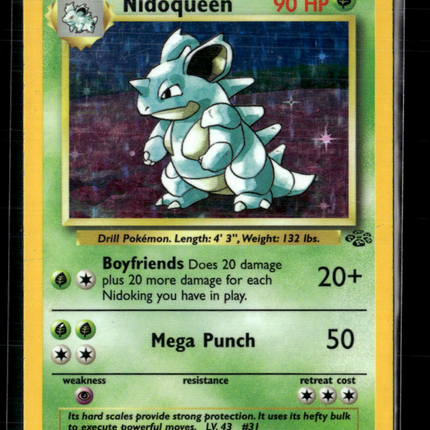 Pokemon 1999 Jungle Nidoqueen #7/64