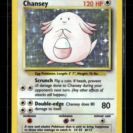 Pokemon 1999 Base Set Chansey #3/102