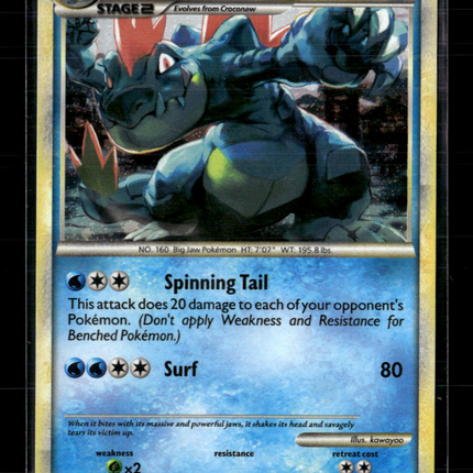 Pokemon 2010 HeartGold & SoulSilver Feraligatr #20/123