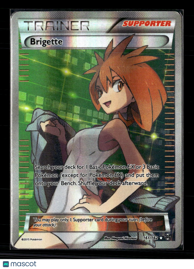 Pokemon 2015 BREAKthrough Brigette FA #161/162